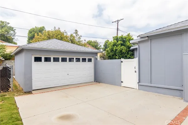 a house with a outdoor space
