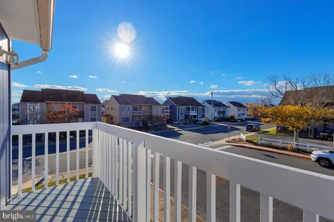 a view of a balcony