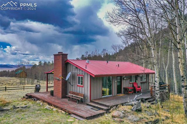771 Topaz Road Lake George, CO 80827 - Photo 3 of 40 Rear elevation.