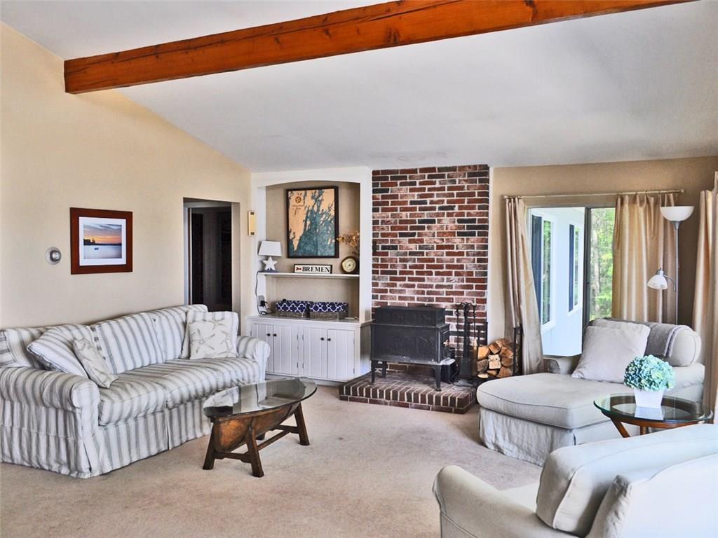 387 Heath Road Bremen, ME 04551 - Photo 14 of 24 Enjoy a cozy wood-stove fire in the...