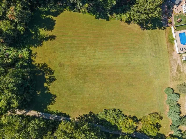 a building with glass door
