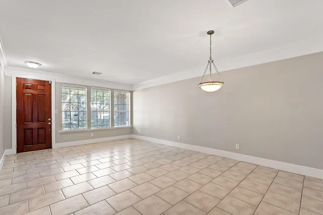 a view of an empty room with window