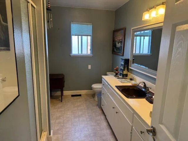 a workspace with a window