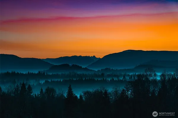 a view of lake from a yard