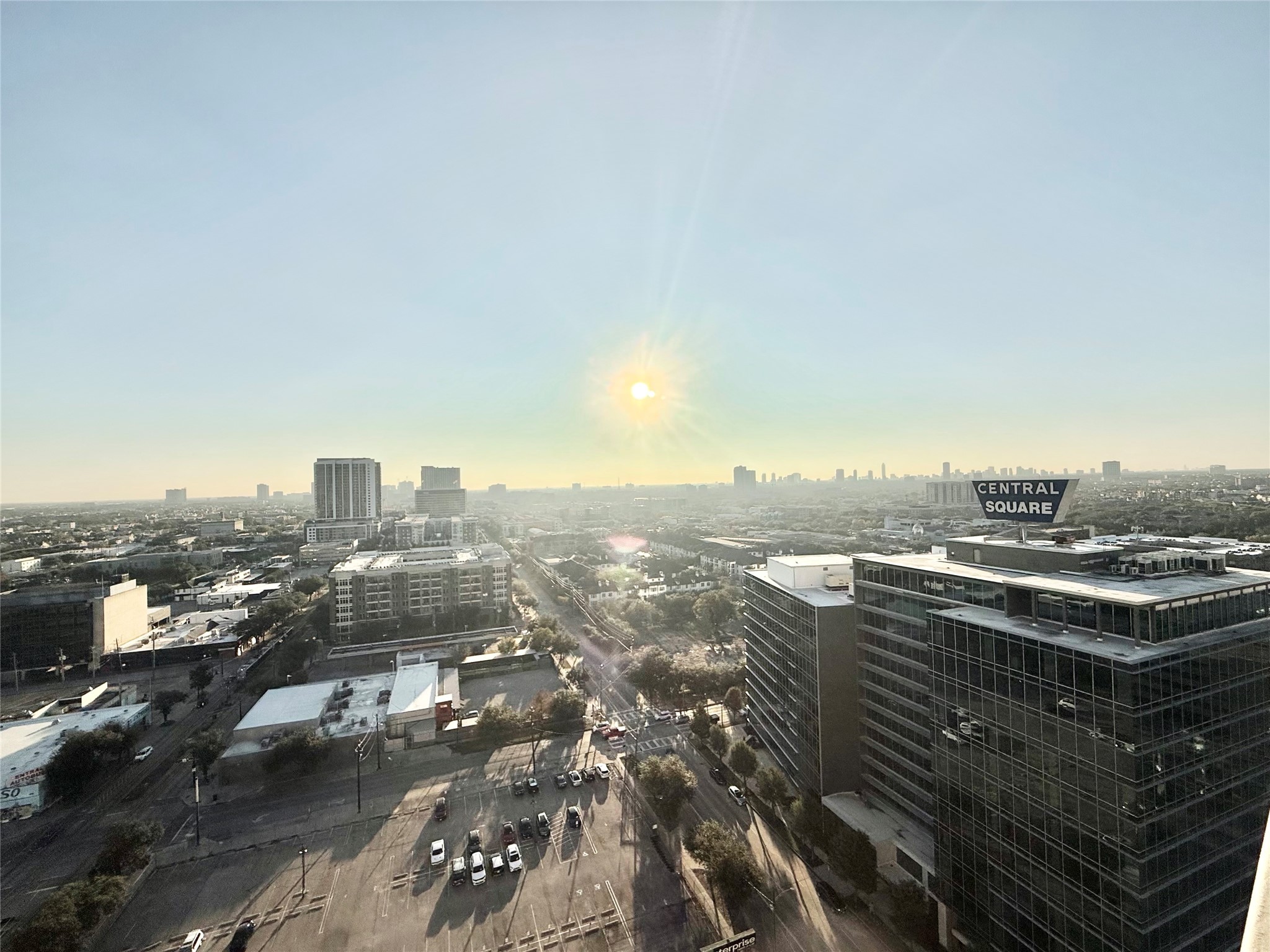 2016 Main Street, Unit 1914 Houston, TX 77002 - Photo 19 of 50 an aerial view of a city