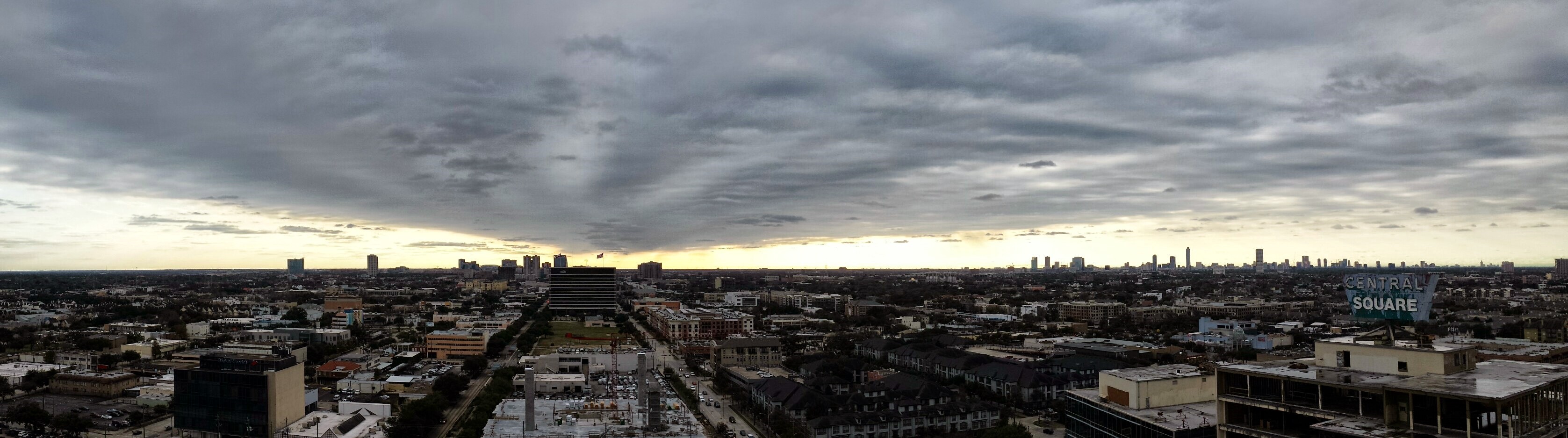 2016 Main Street, Unit 1914 Houston, TX 77002 - Photo 24 of 50 Sunset from the balcony