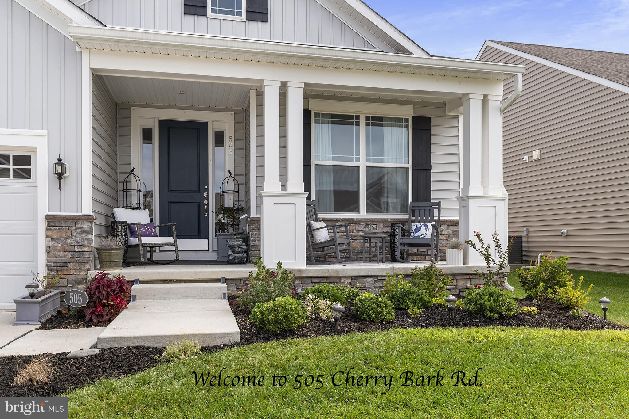 505 Cherry Bark Road Middletown, DE 19709 - Photo 2 of 59 Beautiful Front Porch