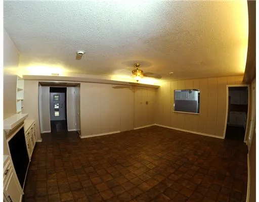 a view of a livingroom with a fireplace