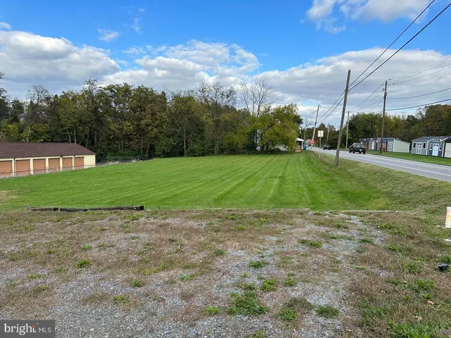 a view of a golf course with a play ground