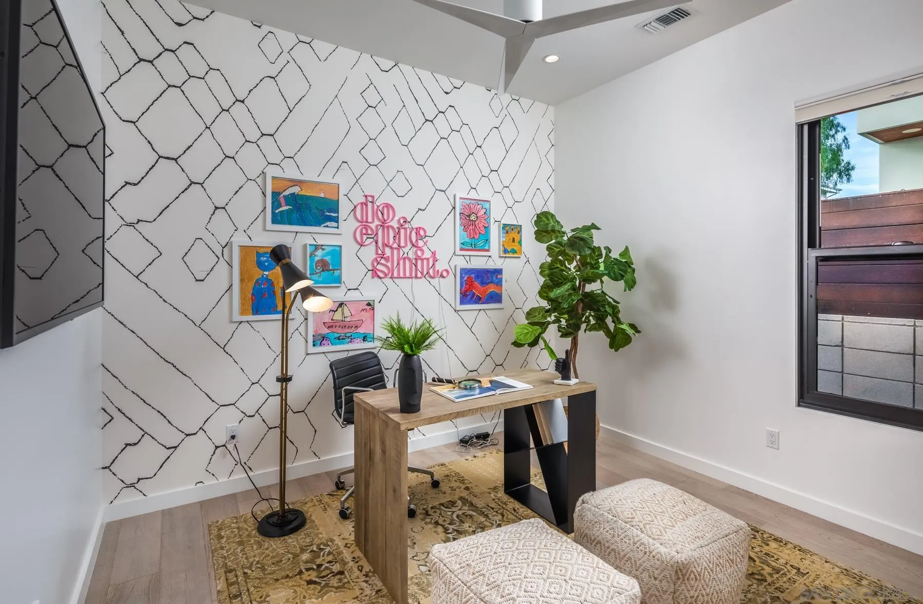 303 Hillcrest Drive Encinitas, CA 92024 - Photo 23 of 28 a dining room with furniture and wooden floor