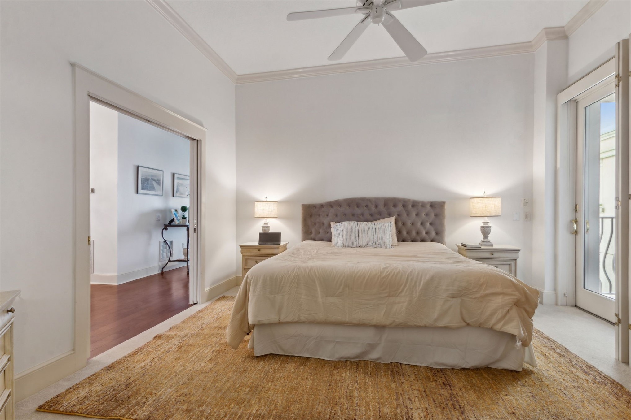 418 Beachside Place, Unit 418 Fernandina Beach, FL 32034 - Photo 22 of 91 a bedroom with a bed and a walk in closet