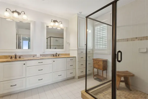 a front view of a building