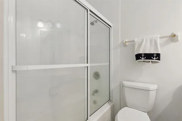 a view of a lake from a balcony