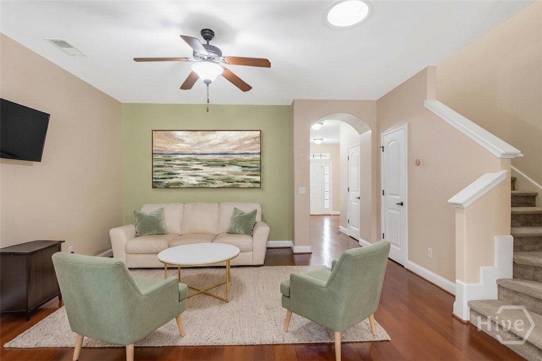 227 Durham Park Way Pooler, GA 31322 - Photo 5 of 31 Living Room - Virtually Staged