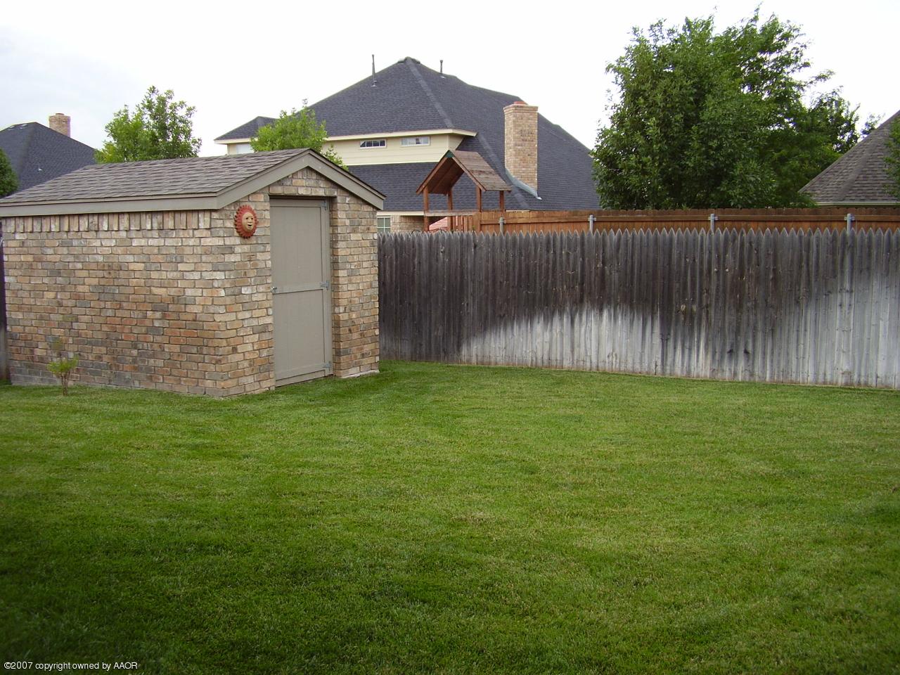 7400 Bayswater Road Amarillo, TX 79119 - Photo 20 of 22 Backyard