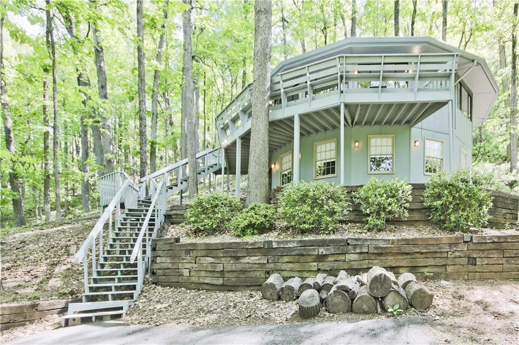 828 Little Pine Mountain Road Jasper, GA 30143 - Photo 1 of 1 Built in 1972, this "Rondette" style home has been lovingly preserved.