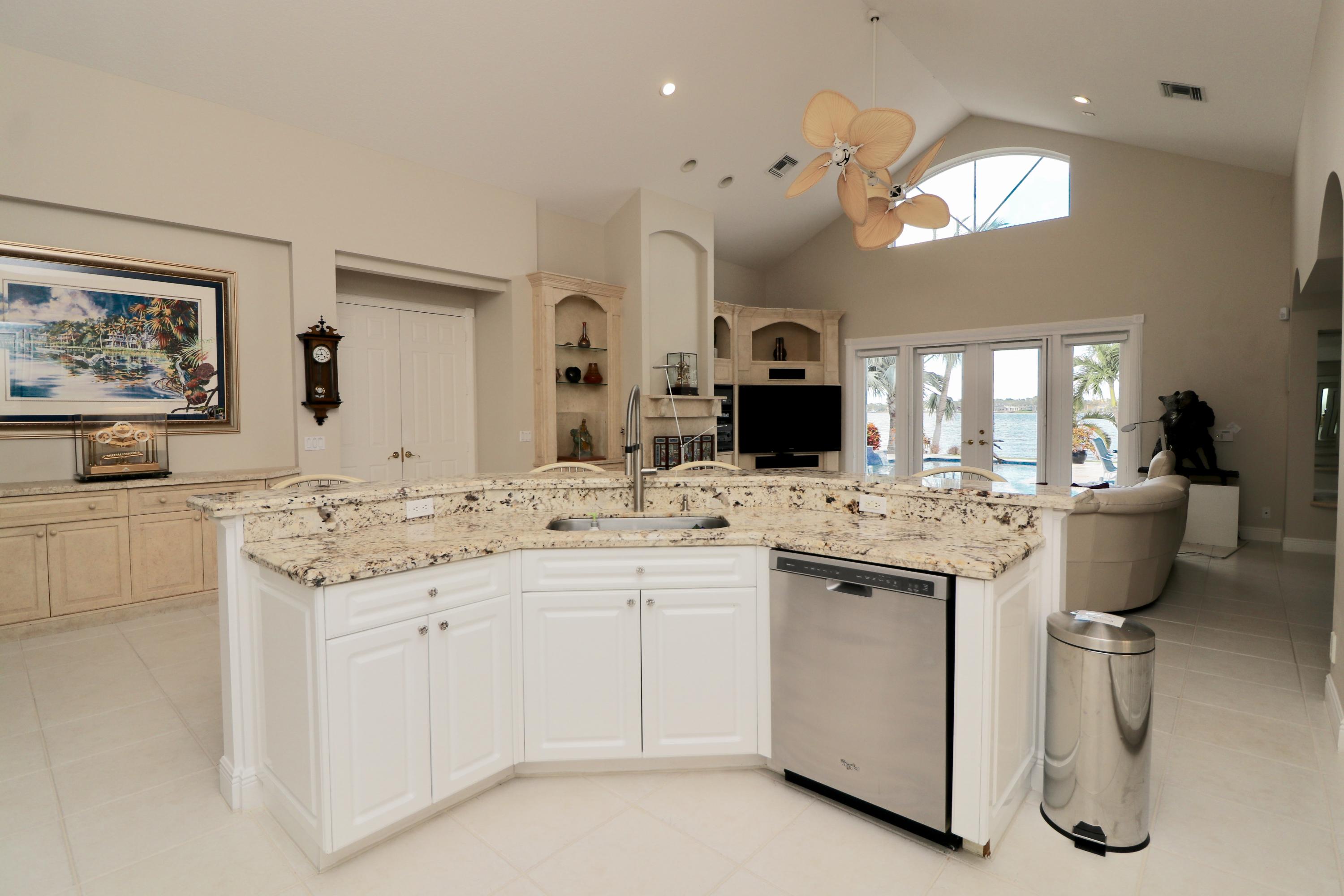 501 Center Street Jupiter, FL 33458 - Photo 22 of 51 Kitchen and Family room