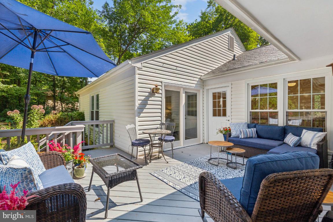 5020 Pheasant Ridge Road Fairfax, VA 22030 - Photo 28 of 59 Deck views to primary bedroom and foyer