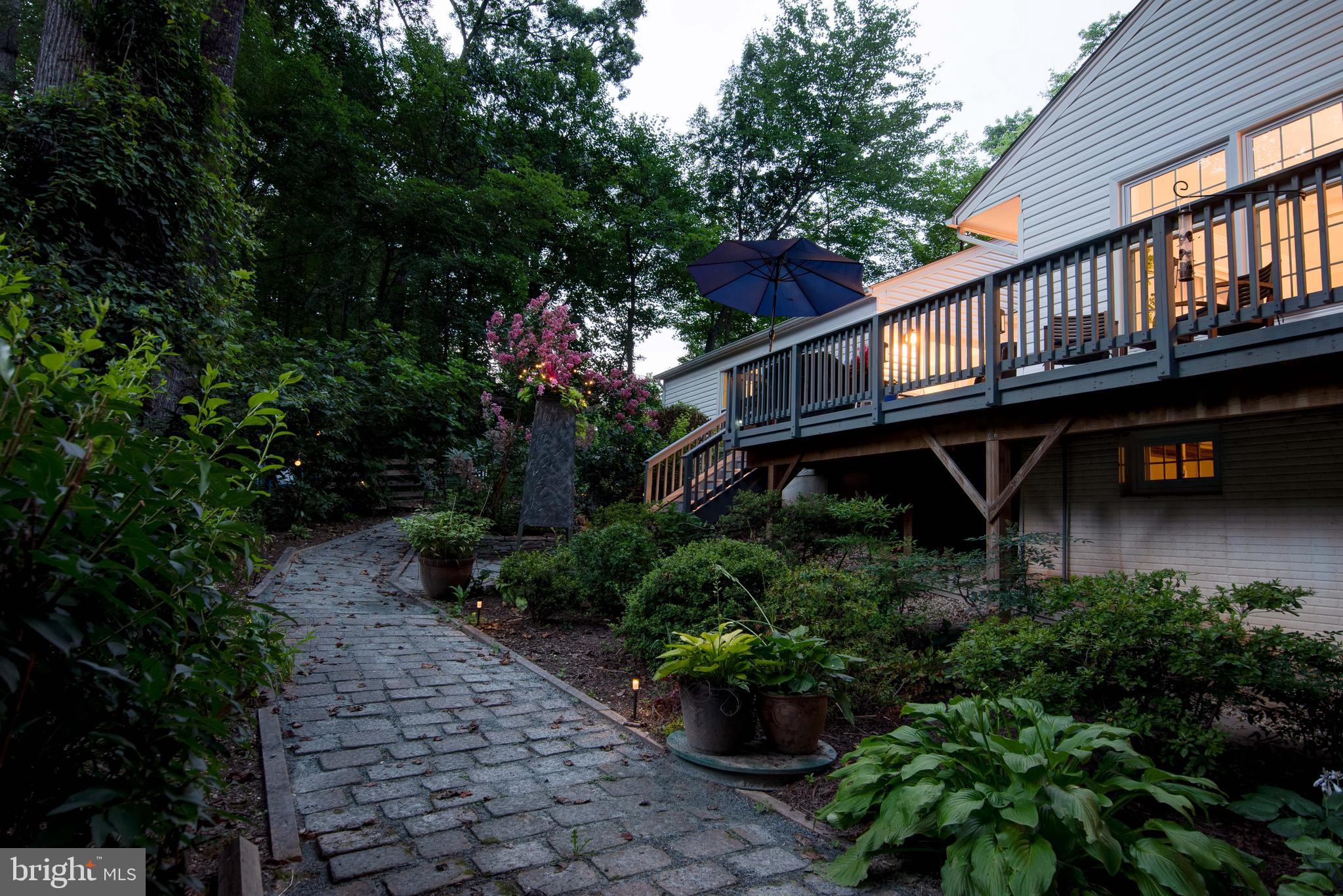5020 Pheasant Ridge Road Fairfax, VA 22030 - Photo 44 of 59 Lit trails to the grill area