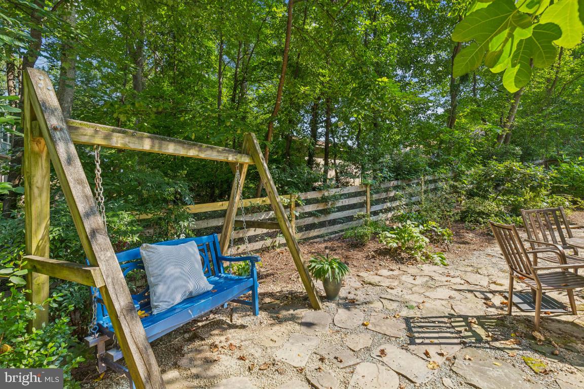5020 Pheasant Ridge Road Fairfax, VA 22030 - Photo 57 of 59 Quaint swing and dining area