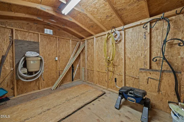 a view of a lake with a mountain in the background