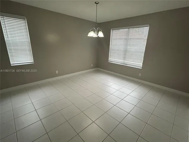 a view of an entryway with a window