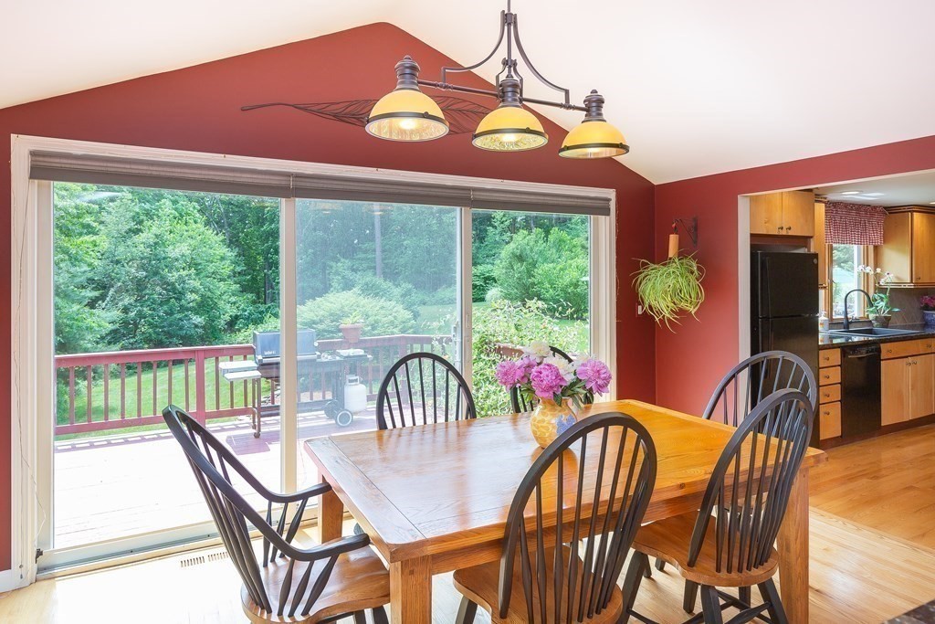 27 Algonquin Road Canton, MA 02021 - Photo 15 of 42 a view of a dining room with furniture window and outside view