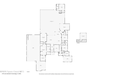 $3,995,000 | 3778 Lake Adelaide Place, Rockledge, FL 32955