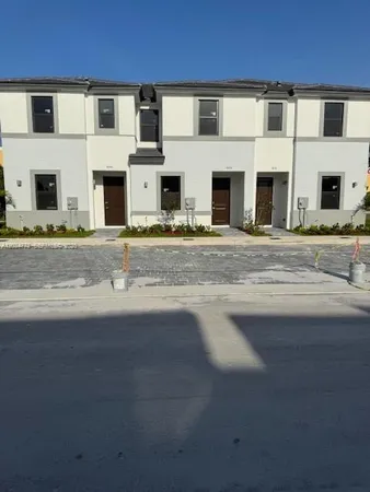 a view of building with street