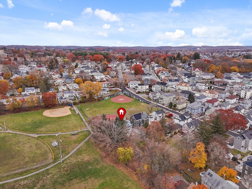 5-7 Arlington Terrace Lawrence, MA 01841 - Photo 37 of 39 an aerial view of a tennis court