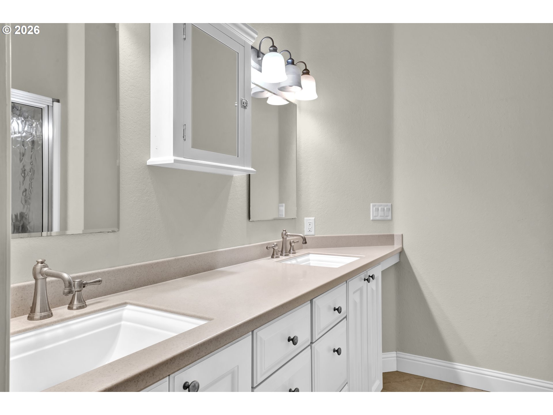 5816 Martin Road Florence, OR 97439 - Photo 30 of 47 a bathroom with a sink and a mirror