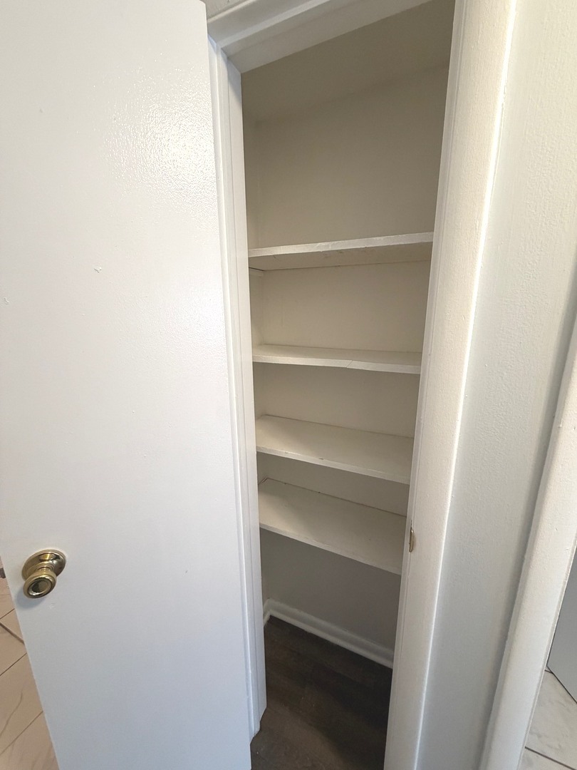 1110 18th Street, Unit 1E Broadview, IL 60155 - Photo 11 of 20 a view of walk in closet with empty racks