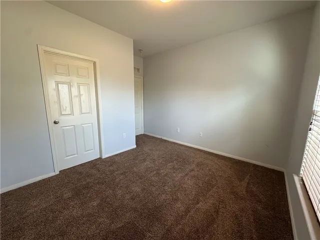 a view of empty room