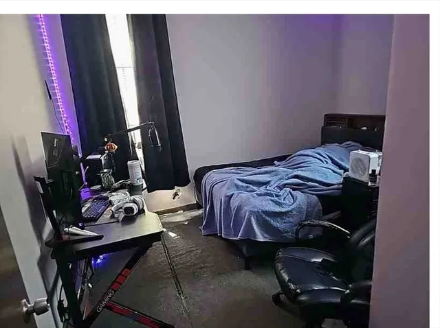 a room with musical instruments