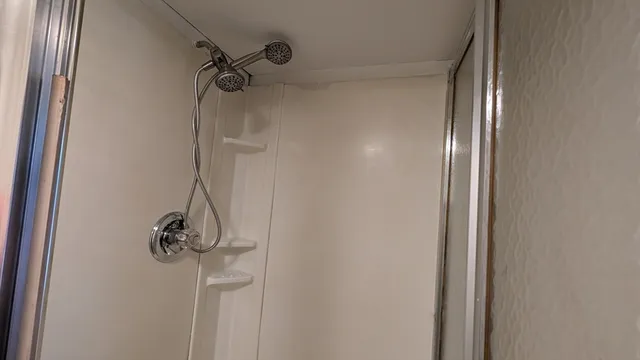 a room with storage and utility