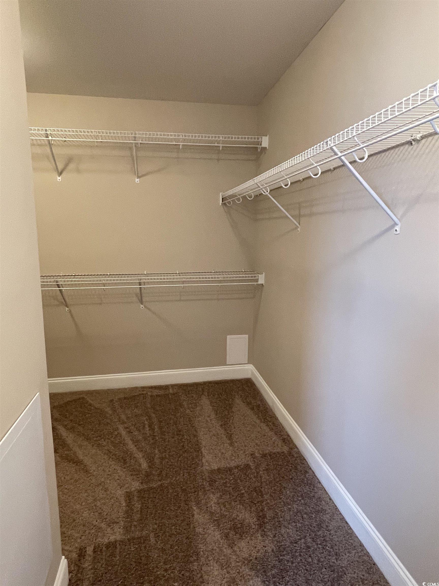 128 Cloey Road Myrtle Beach, SC 29579 - Photo 17 of 22 Walk in closet featuring dark colored carpet