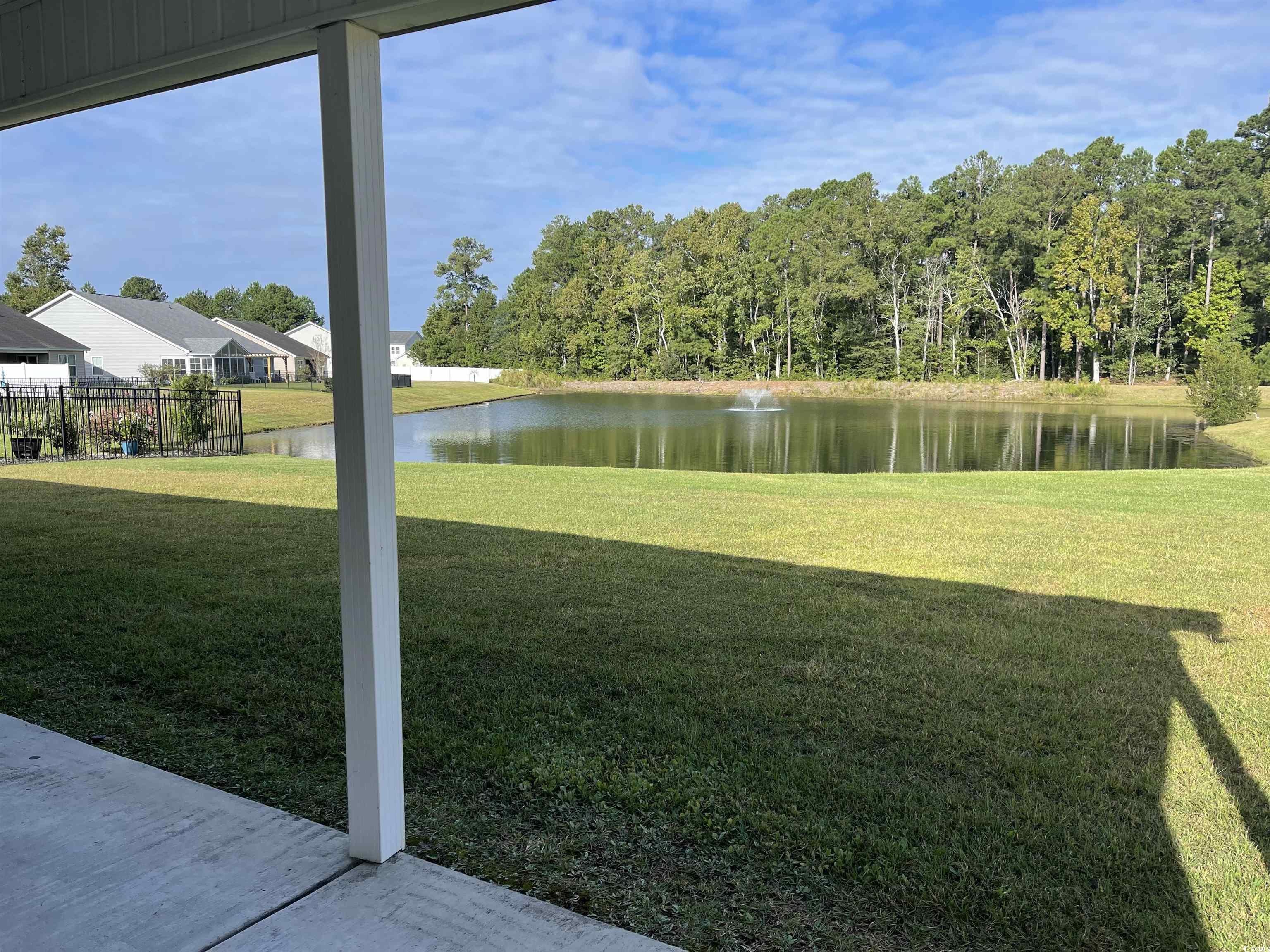 128 Cloey Road Myrtle Beach, SC 29579 - Photo 21 of 22 View of yard featuring a water view