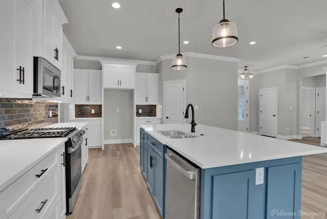 a view of an empty room with glass door and window
