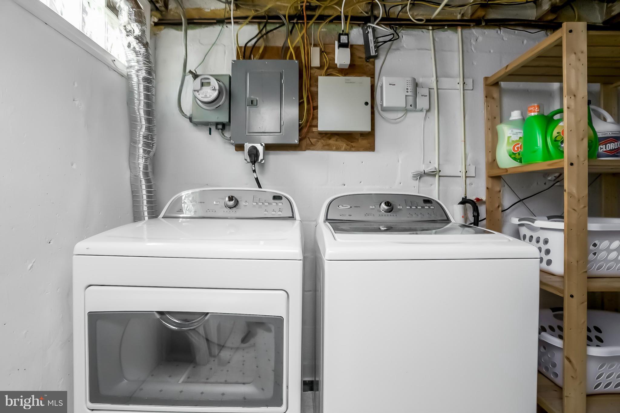 2134 Vailthorn Road Baltimore, MD 21220 - Photo 27 of 30 Basement- Washer/ Dryer Rm