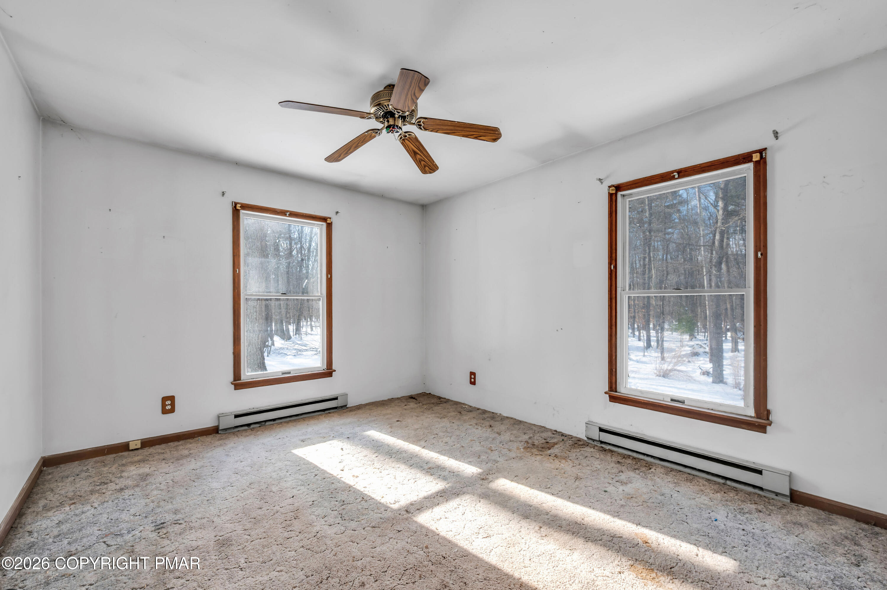 401 Schoolhouse Road East Stroudsburg, PA 18302 - Photo 11 of 21 a view of an empty room with a window