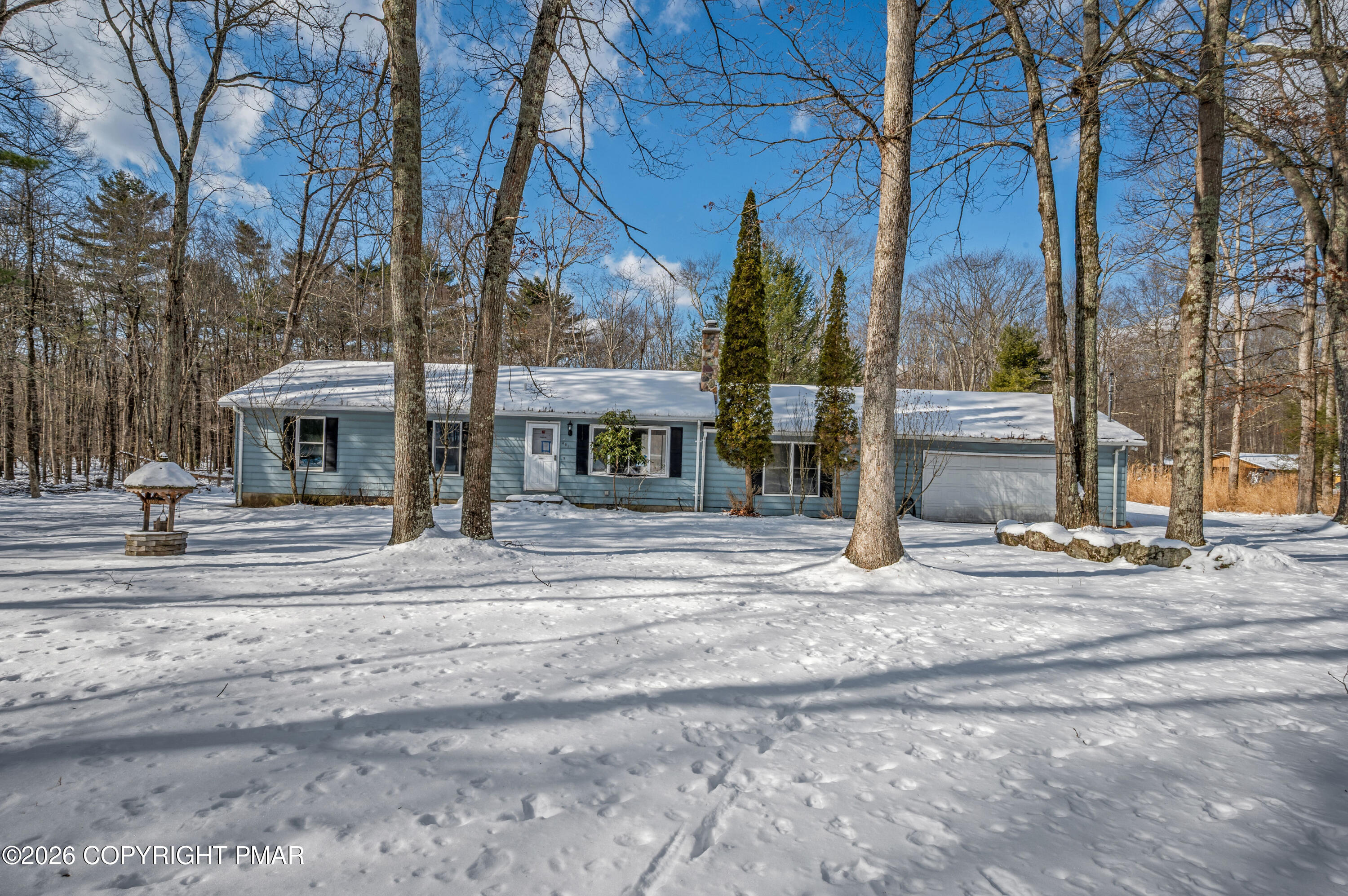 401 Schoolhouse Road East Stroudsburg, PA 18302 - Photo 2 of 21 a view of a house with a outdoor space