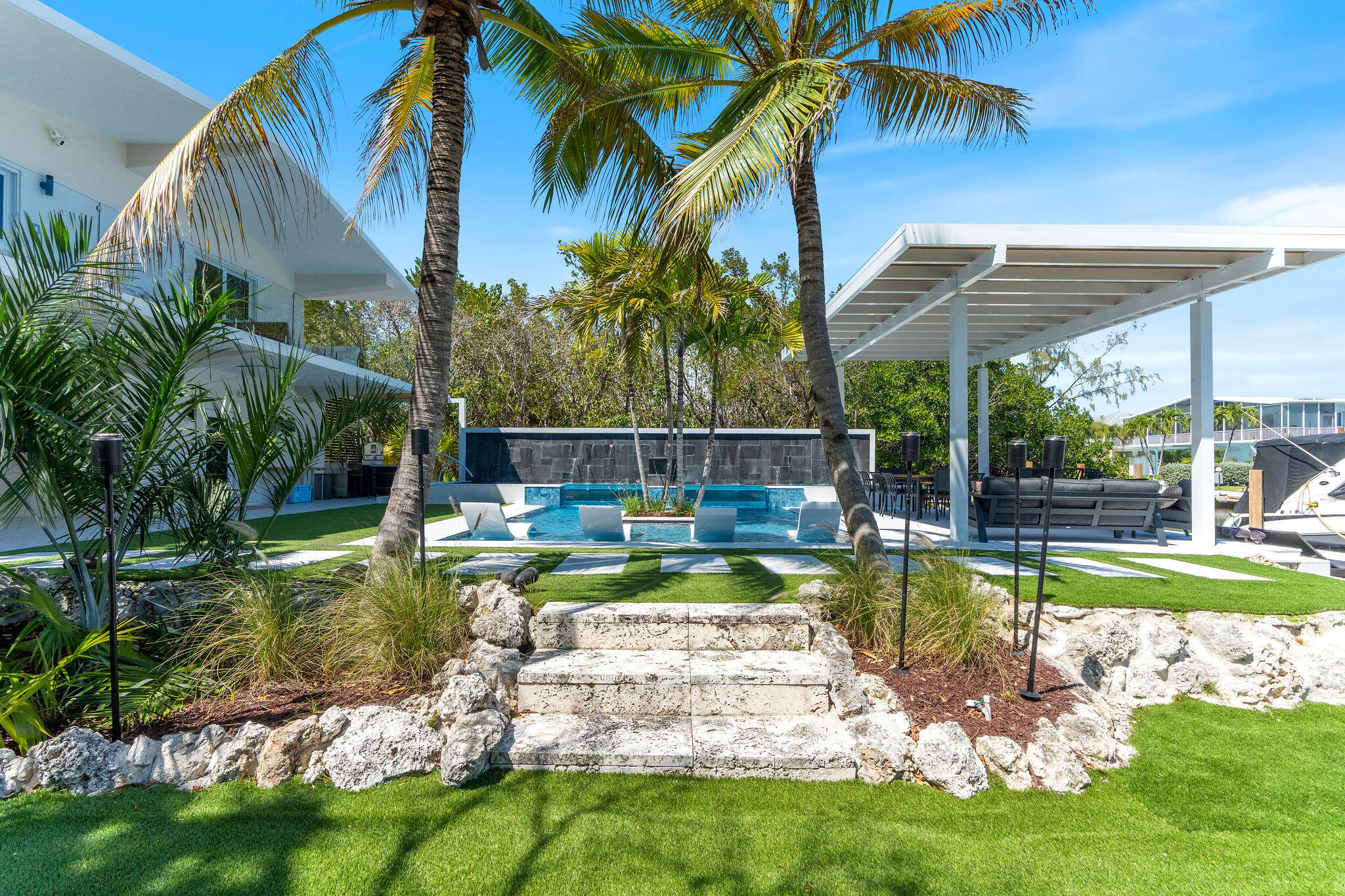 974 Shaw Drive Key Largo, FL 33037 - Photo 62 of 84 a view of swimming pool with a patio