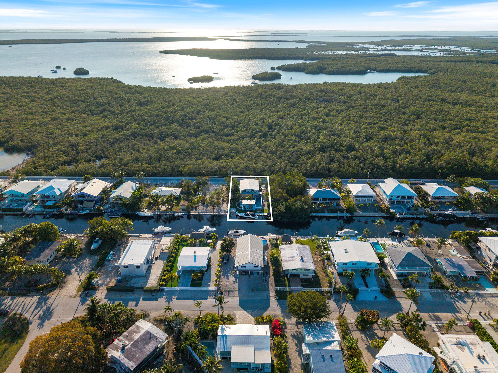 974 Shaw Drive Key Largo, FL 33037 - Photo 83 of 84 a view of a city with lots of residential buildings