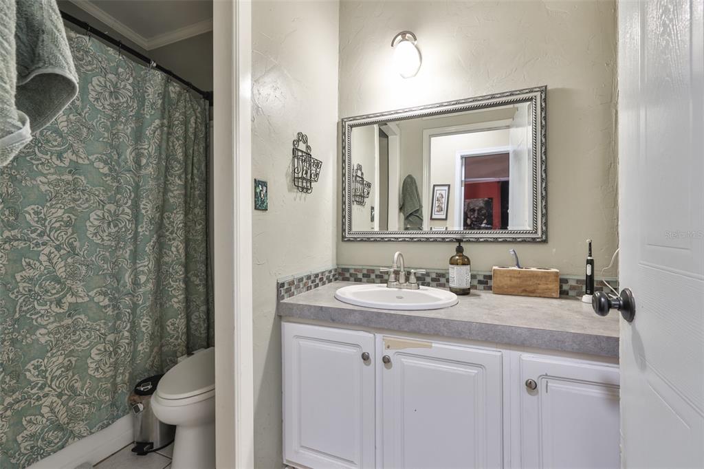 20112 Hobbs Road Wimauma, FL 33598 - Photo 31 of 94 a bathroom with a toilet sink and mirror