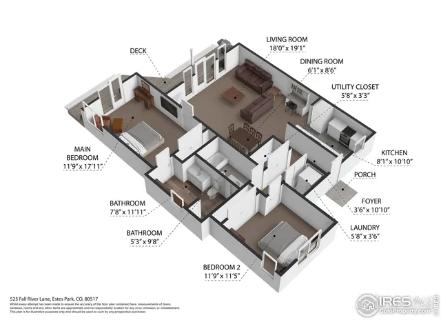 $629,500 | 525 Fall River Lane, Unit 6, Estes Park, CO 80517