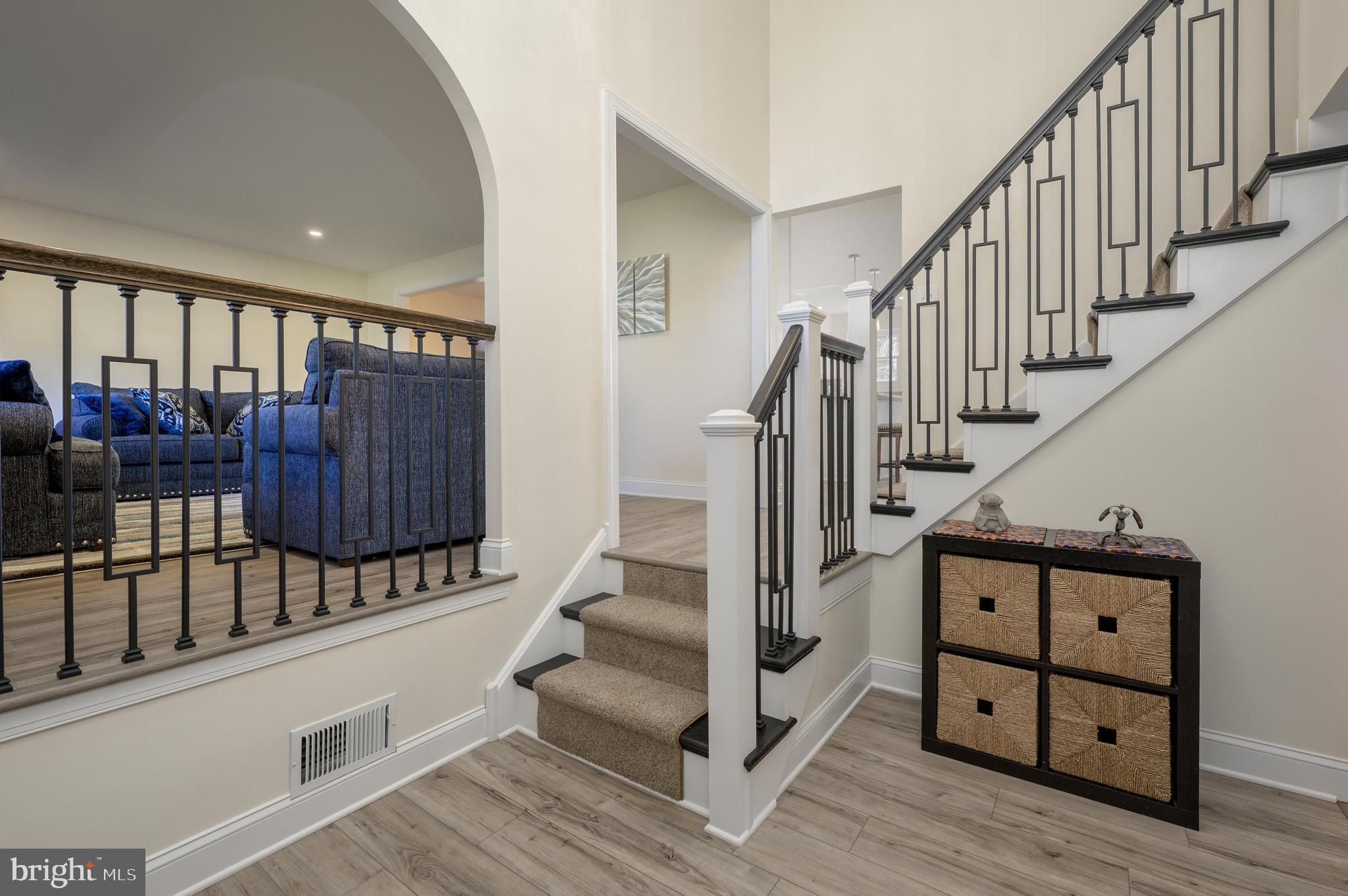 82 Boothby Drive Mount Laurel, NJ 08054 - Photo 3 of 20 a view of entryway and hall with wooden floor