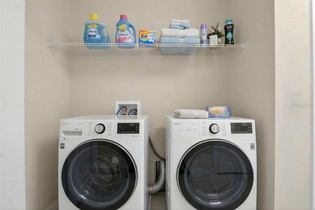 1 Pecan Course Circle Ocala, FL 34472 - Photo 12 of 24 a utility room with dryer and washer
