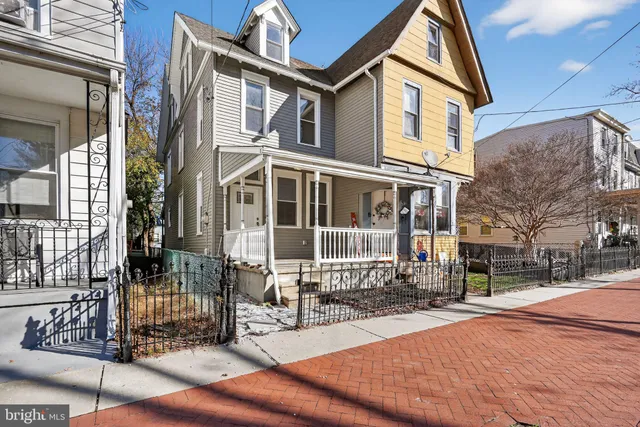 a view of a building with a outdoor space