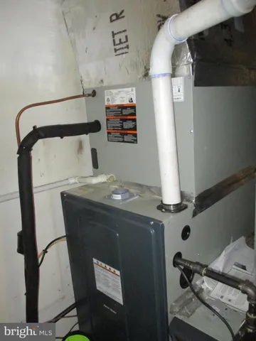 a close view of utility room