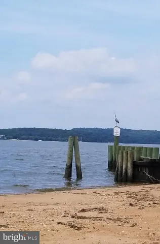 a view of lake with mountain